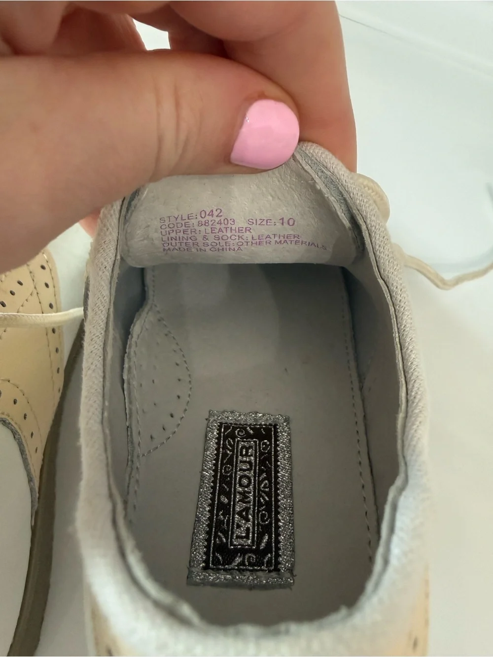 Lamour boys shoes